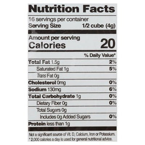 Edward & Sons Bouillon Cubes Low Sodium Garden Veggie 12/2.2 OZ [UNFI #0154930] [ebt]