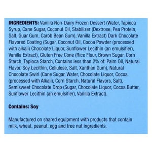 Jolly Llama Cones Dairy-Free Gluten-Free Vanilla Fudge 8/3 CT [UNFI #2670123] [ebt]