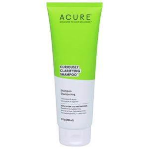 Acure Shampoo Curiously Clarifying Lemongrass & Argan 1/8 OZ [UNFI #2526275] T