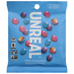 Unreal Dark Chocolate Peanut Gems 9/2 OZ [UNFI #3187291] [ebt]