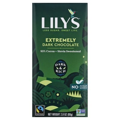 Lilys Chocolate Extremely Dark 85% Cocoa 12/2.8 OZ [UNFI #2279537] [ebt]