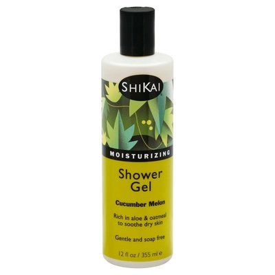 Shikai Shower Gel Moisturizing Cucumber Melon 12 OZ [UNFI #1383983] T