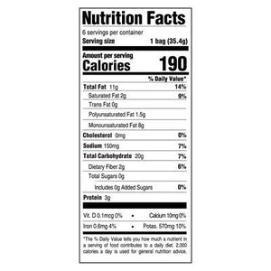 Boulder Canyon Potato Chips Kettle Style Avocado Oil Classic Sea Salt 6 Pack 8/6/1.25 [UNFI #2466316] [ebt]