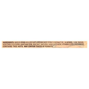 Bobos Oat Bars Oat Bar Almond Butter 12/3 OZ [UNFI #1000033] [ebt]