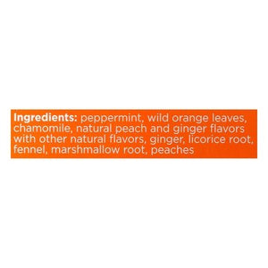 Bigelow Herbal Tea Ginger & Peach Tea Bags 6/18 BAG [UNFI #1899889] [ebt]