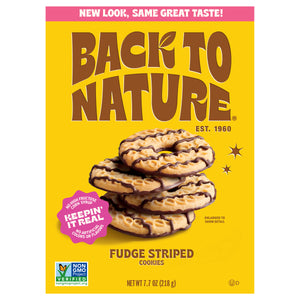 Back To Nature Cookies Fudge Striped 6/7.7 OZ [UNFI #3138195] [ebt]
