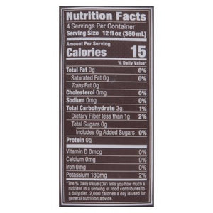 Califia Farms Coffee Black Cold Brew Medium Roast Unsweetened 6/48 OZ [UNFI #2085892] [ebt]