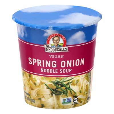 Dr Mcdougalls Noodle Soup Vegan Spring Onion 6/1.9 OZ [UNFI #0548784] [ebt]