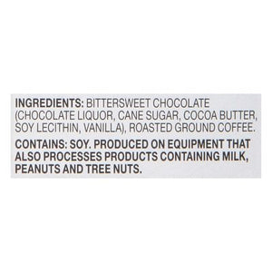 Endangered Species Chocolate Dark Chocolate Espresso Beans 72% Cocoa 12/3 OZ [UNFI #0105551] [ebt]