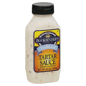 Bookbinders Tartar Sauce Traditional 9/9.5 OZ [UNFI #1851518] [ebt]