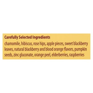 Bigelow Bigelow Blackberry Citrus plus Zinc Caffeine Free Herbal Tea Tea Bags 18 Ct 6/18 BAG [UNFI #2772556] [ebt]