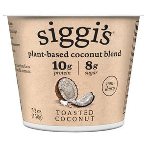 Siggis Coconut Blend Plant-Based Non-Dairy Toasted Coconut 12/5.3 OZ [UNFI #2941466] [ebt]