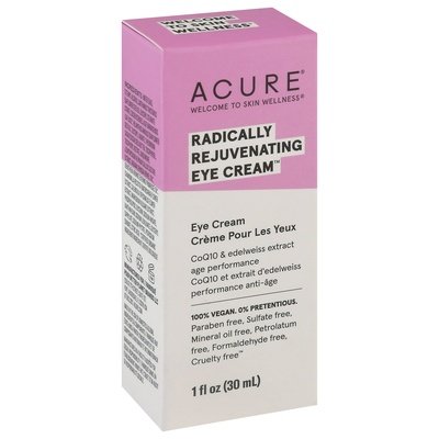 Acure Eye Cream Radically Rejuvenating 1/1 OZ [UNFI #1848951] T