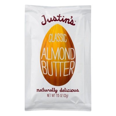 Justins Almond Butter Classic 10/1.15OZ [UNFI #2094191] [ebt]