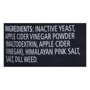 Frontier Nat Prod Co-Op Dill & Vinegar Nutritional Yeast Premium 8.01 OZ [UNFI #2607513] [ebt]