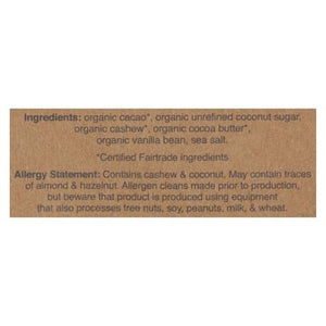 Hu Dark Chocolate Organic Cashew Butter + Pure Vanilla Bean 70% Cacao 12/2.1 OZ [UNFI #2739605] [ebt]