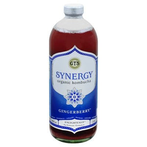 Gts Kombucha Organic Gingerberry 6/48 OZ [UNFI #2128445] [ebt]