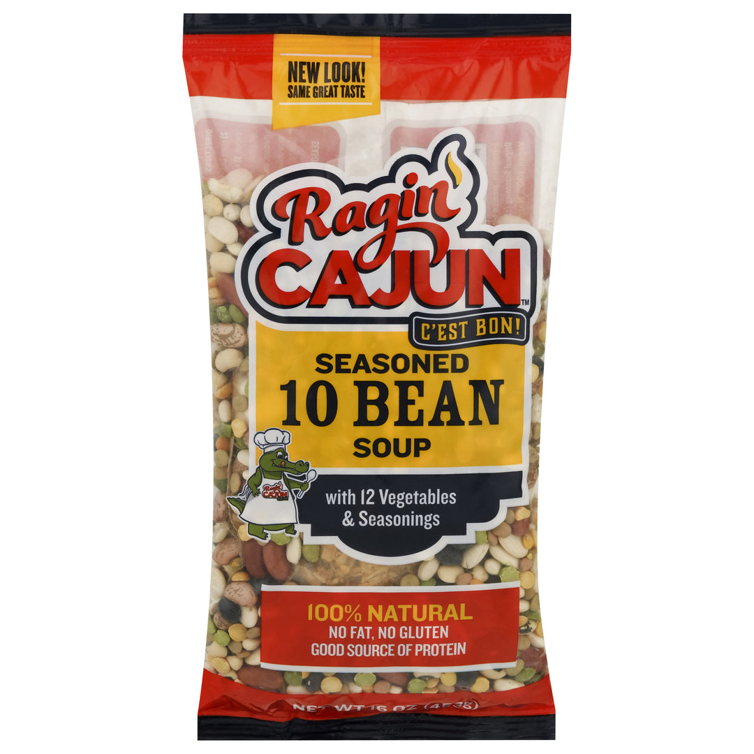 Acadian Kitchens 10 Bean Soup Seasoned 12/16 OZ [UNFI #0873638] [ebt]