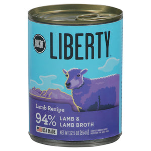 Bixbi Dog Food Lamb Recipe 12/12.5 OZ [UNFI #2251098] T