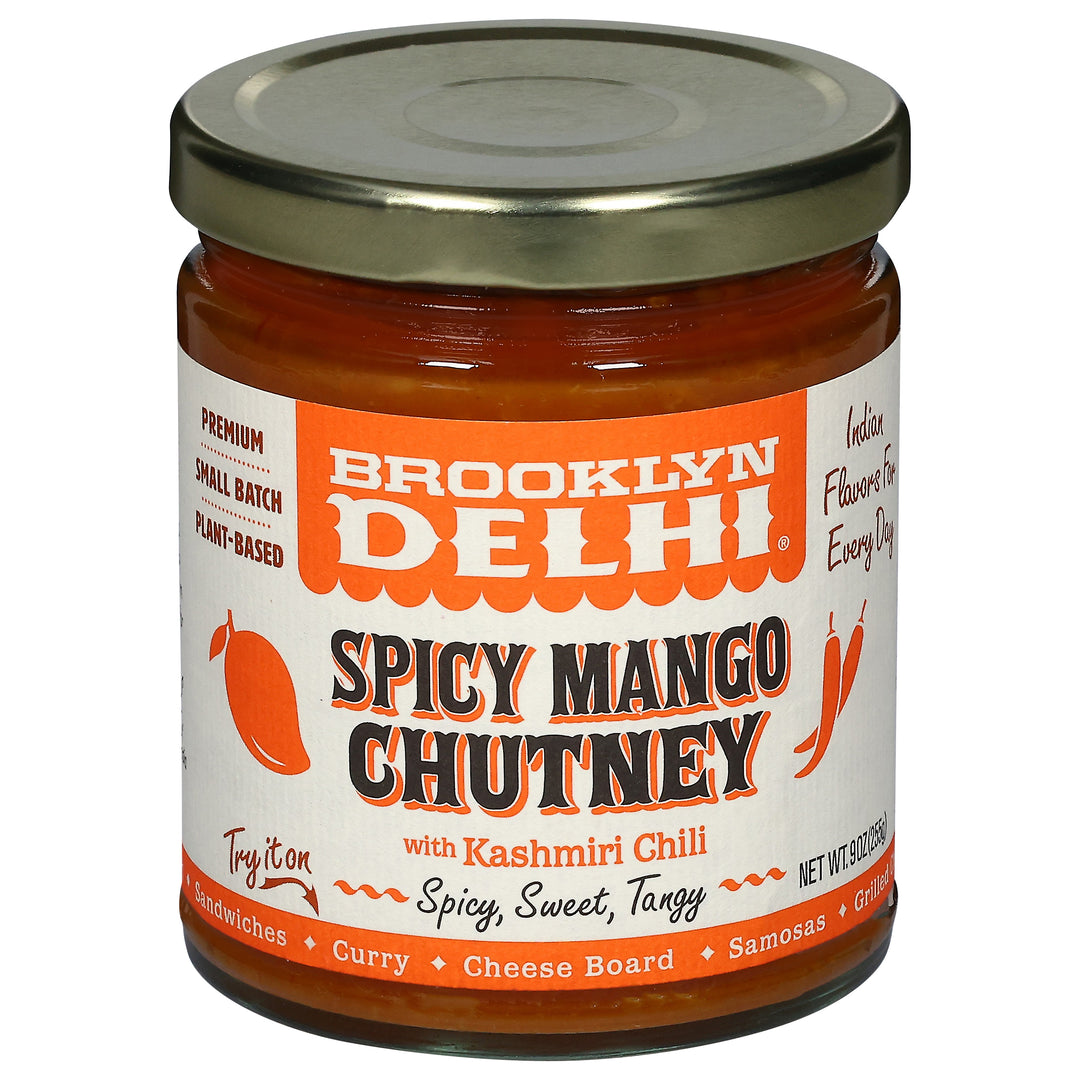 Brooklyn Delhi Chutney with Kashmiri Chili Spicy Mango 6/9 OZ [UNFI #2900058] [ebt]