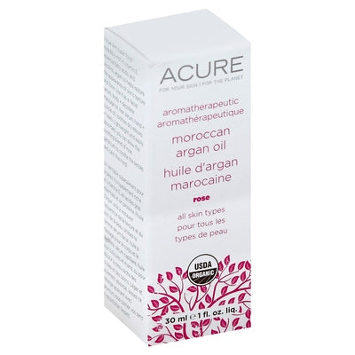 Acure Argan Oil Moroccan Rose All Skin Types 1/1 OZ [UNFI #1849843] T