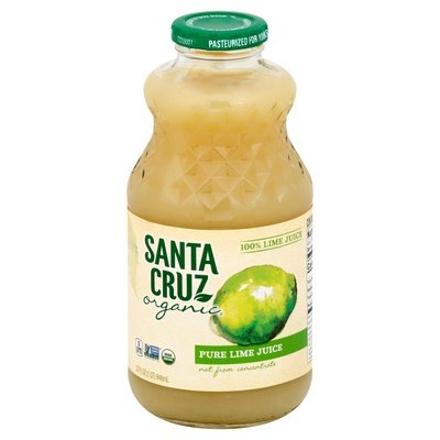 Santa Cruz Organic Lime Juice Pure 6/32 OZ [UNFI #2263333] [ebt]