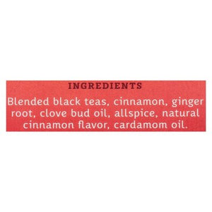 Stash Tea Black Tea Double Spice Chai Bags 6/18 Bag [UNFI #0552513] [ebt]