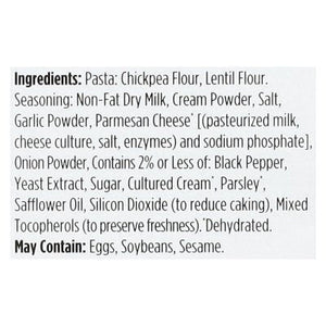 Chickapea Pasta Pasta Dish Creamy Garlic One Pot Chickpea 6/7 OZ [UNFI #2965796] [ebt]