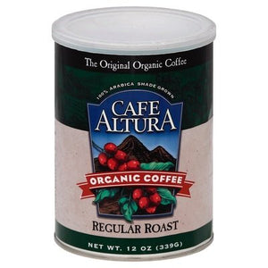 Cafe Altura Coffee Organic Regular Roast 6/12 OZ [UNFI #0371450] [ebt]