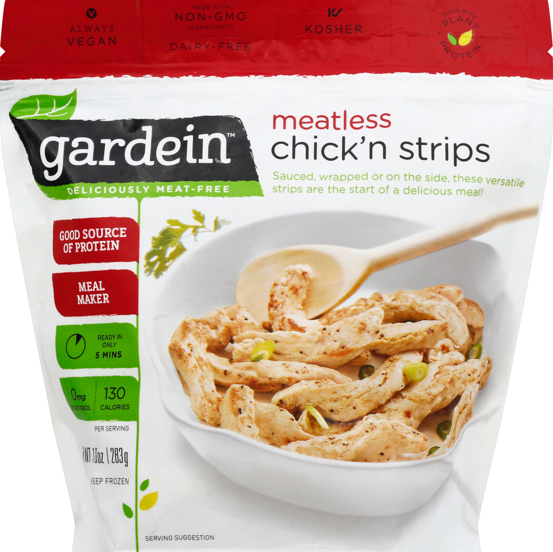 Gardein Chick'n Strips Plant-Based 8/10 OZ [UNFI #2208833] [ebt]