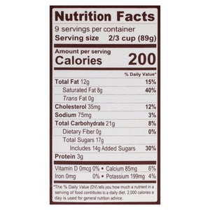 Aldens Organic Ice Cream Chocolate 3/48 OZ [UNFI #1834738] [ebt]