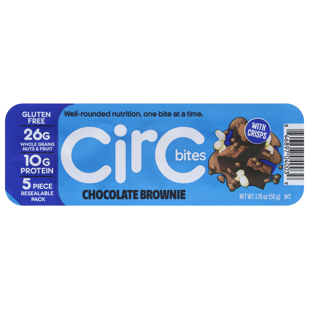 Circ Bites with Crisps Chocolate Brownie 12/1.76 OZ [UNFI #3002045] [ebt]