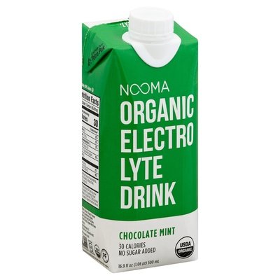 Nooma Electrolyte Drink Organic Chocolate Mint 12/16.9OZ [UNFI #1964790] [ebt]