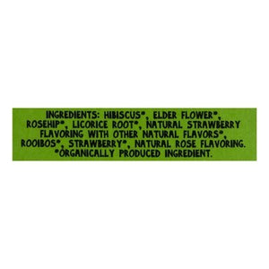 Clipper Herbal Tea Organic Strawberry & Elder Flower 6/20 BAG [UNFI #2333938] [ebt]