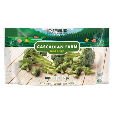 Cascadian Farm Broccoli Cuts 12/16 OZ [UNFI #190611] [ebt]
