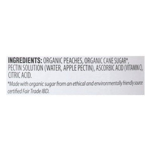 Crofters Spread Peach Organic Premium 6/16.5 OZ [UNFI #2641827] [ebt]