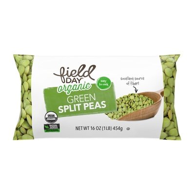 Field Day Green Split Peas 12/16 OZ [UNFI #2534758] [ebt]