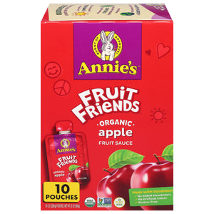 Charles & Alice Fruit Sauce Organic Apple 4/10/3.2 Z [UNFI #3111952] [ebt]