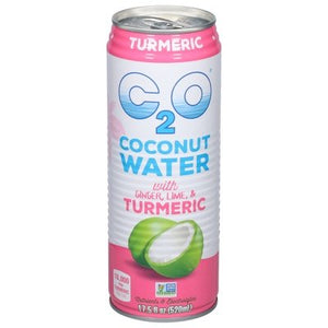 C2O Coconut Water With Ginger Lime & Turmeric 12/17.5 OZ [UNFI #2031854] [ebt]