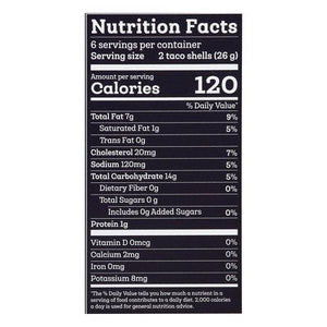 Siete Taco Shells Grain Free 12/5.5 OZ [UNFI #2393056] [ebt]