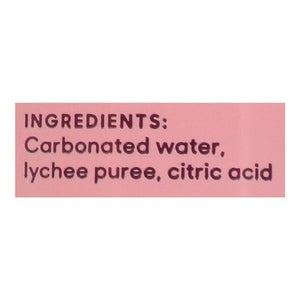 Sanzo Sparkling Water Lychee 12/12 OZ [UNFI #2708048] [ebt] D