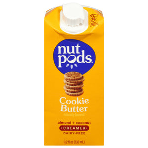 Nutpods Creamer Dairy-Free Almond + Coconut Cookie Butter 12/11.2 FZ [UNFI #3138674] [ebt]