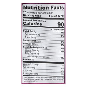 Base Culture Bread Keto Cinnamon Raisin 6/16 OZ [UNFI #2588275] [ebt]