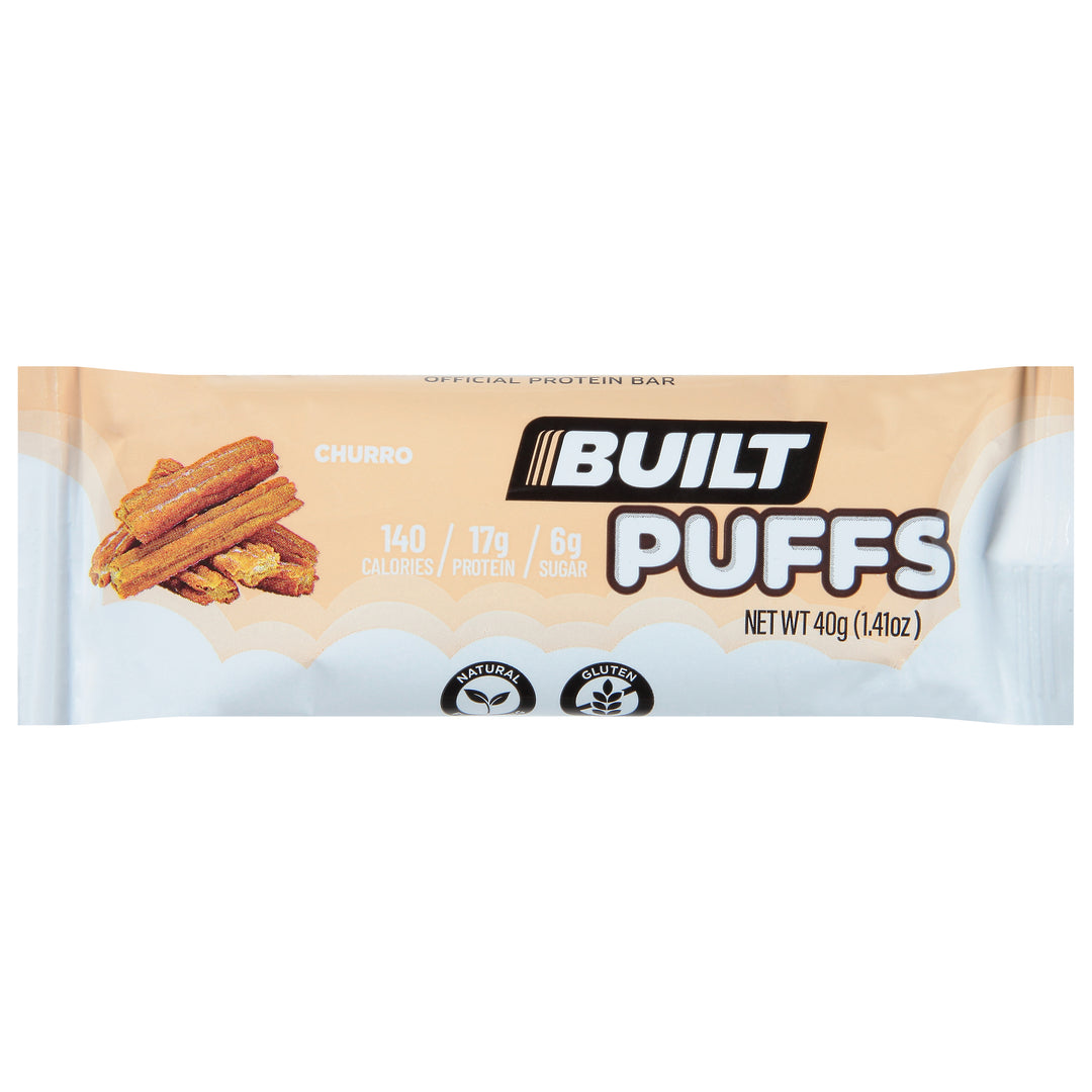 Built Bar Bar Churro Puffs 12/1.41 OZ [UNFI #3013885] [ebt]