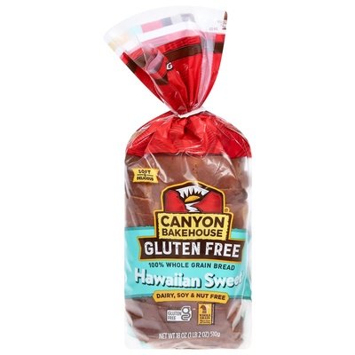Canyon Bakehouse Bread Gluten Free Hawaiian Sweet 6/18 OZ [UNFI #2743649] [ebt]