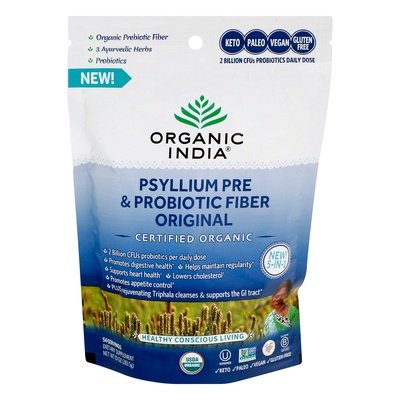 Organic India Psyllium Pre & Probiotic Fiber Original 10 OZ [UNFI #2974921]