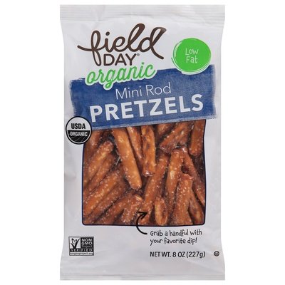 Field Day Pretzels Mini Rod 12/8 OZ [UNFI #2900835] [ebt]