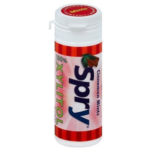 Spry Mints Sugarfree Cinnamon 6/45 CT [UNFI #1701770] [ebt]