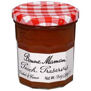 Bonne Maman Preserves Peach 6/13 OZ [UNFI #0616326] [ebt]