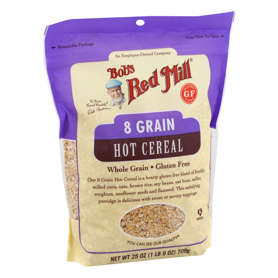 Bobs Red Mill Hot Cereal 8 Grain 4/25 OZ [UNFI #3148210] [ebt]